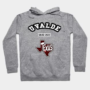 🤠 Uvalde Texas Strong, Graduating 2023, Texas Map, School Spirit Hoodie